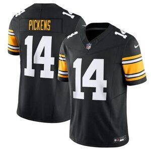 Mens Youths Kids Womens 14 George Pickens Black Vapor Stitched Jersey